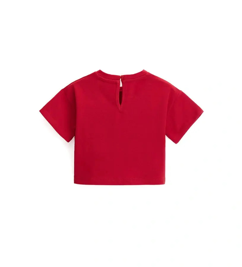 Η πίσω όψη της βαμβακερής stretch μπλούζας Original Marines για ηλικίες έως 5 ετών.