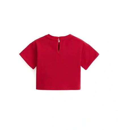 Η πίσω όψη της βαμβακερής stretch μπλούζας Original Marines για ηλικίες έως 5 ετών.