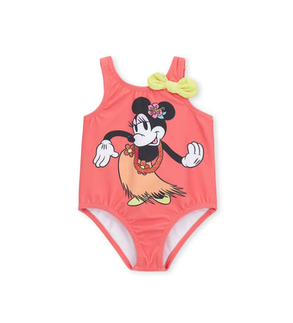 Παιδικό ολόσωμο μαγιό Disney Minnie Mouse για κορίτσι 6 μηνών έως 4 ετών Original Marines.