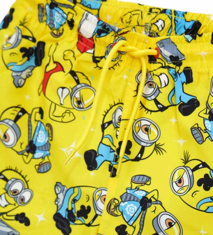 Παιδικό μαγιό βερμούδα για αγόρι 5-14 ετών με Minions allover print Original Marines.