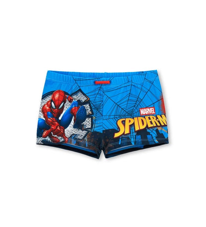 Παιδικό μαγιό σορτς για αγόρι 5-14 ετών Marvel Spider-Man Lycra Original Marines.