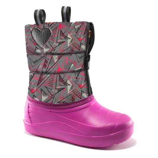 Γαλότσα Φούξια με Καρδιά FF25