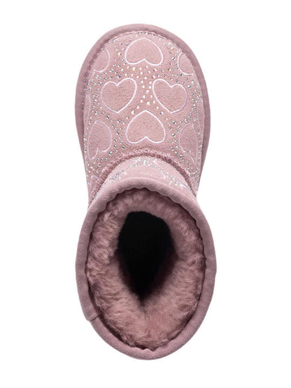 Lelli Kelly Μποτάκι με Γούνα και Καρδούλες FF24