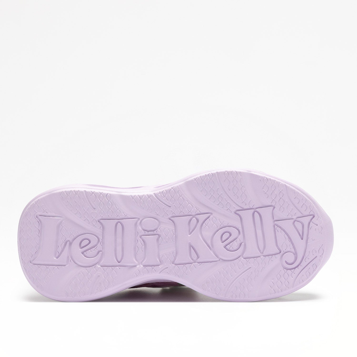 Η αντιολισθητική σόλα του Lelli Kelly sneaker με το ανάγλυφο λογότυπο της εταιρείας.