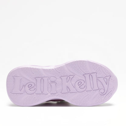 Η αντιολισθητική σόλα του Lelli Kelly sneaker με το ανάγλυφο λογότυπο της εταιρείας.