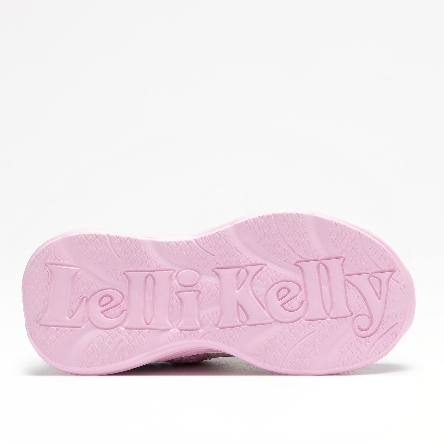 Η αντιολισθητική σόλα του Lelli Kelly sneaker με το ανάγλυφο λογότυπο της εταιρείας.