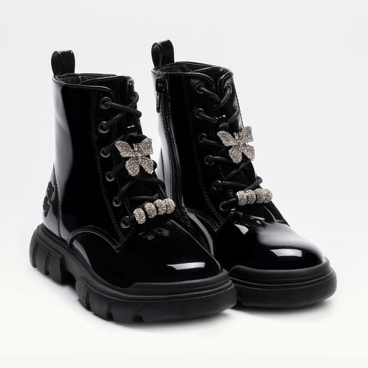 Lelli Kelly Αρβυλάκι Γυαλιστερό με Πεταλούδα FF25