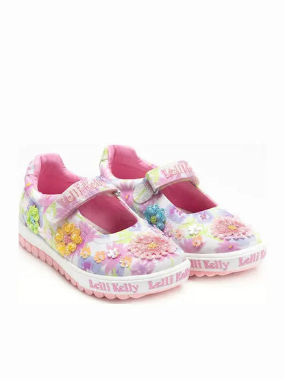 παιδική μπαρέτα κοριτσιού Lelli Kelly με λουλουδάκια άνετη και κομψή για άνοιξη και καλοκαίρι