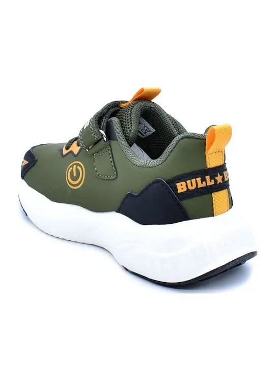 Bull Boys Αθλητικό Παπούτσι με Φωτάκια και Δεινοσαυράκια FF24  