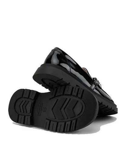 Παιδικά Loafers Mayoral για Κορίτσια σε Μαύρη Λούστρινη Απόχρωση  